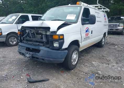 2012 Ford Econoline Commercial z USA, uszkodzony, nr VIN 1FTNE1EW3CDA47658